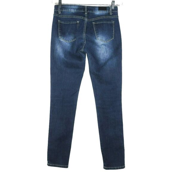 L&B Skinny Leg Jeans Women's Size 6 Medium Wash Blue Denim 32X30.5 - Picture 2 of 11